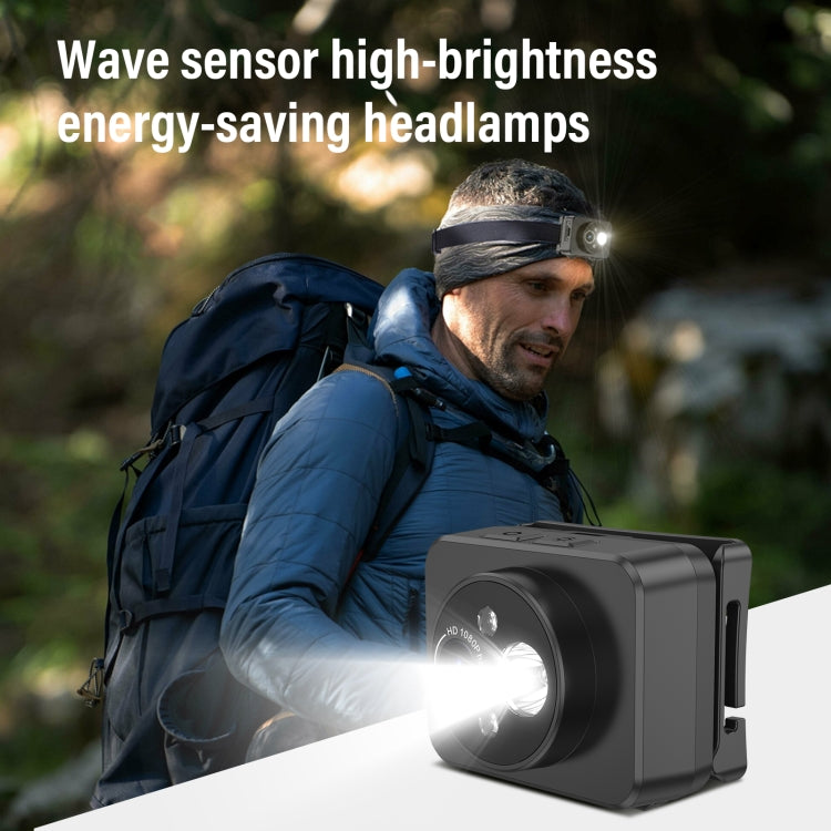 D8 1080P Head-mounted LED Motion Sensor Video Recording Lighting Camera, D8 D8 1080P Head-mounted LED Motion Sensor Video Recording Lighting Camera, D8